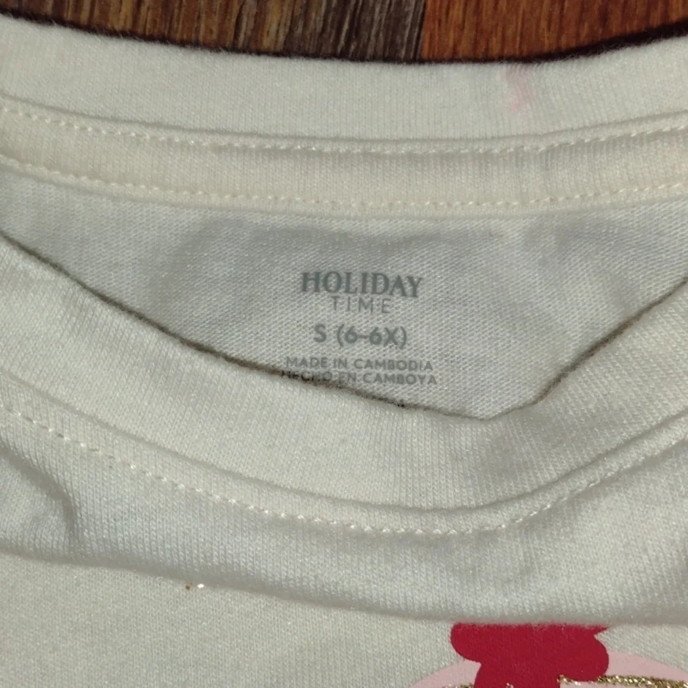 6/6x Girls Penguin Holiday Outfit